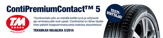 ContiPremiumContact5 TM 5/2014 testivoittaja